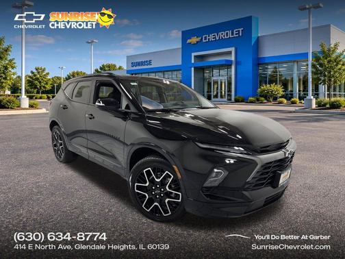 Black 2026 Chevrolet Blazer RS