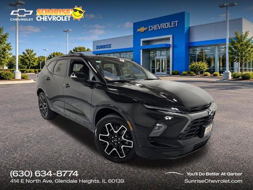 Black 2026 Chevrolet Blazer RS
