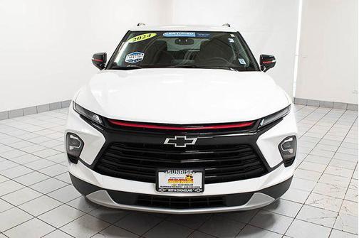 Summit White 2024 Chevrolet Blazer 3LT