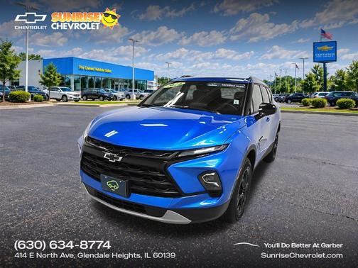 Riptide Blue Metallic 2024 Chevrolet Blazer 2LT