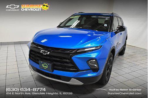 Riptide Blue Metallic 2024 Chevrolet Blazer 2LT