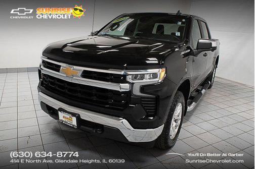 Black 2023 Chevrolet Silverado 1500 LT