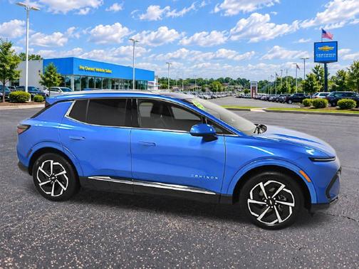 Riptide Blue Metallic 2024 Chevrolet Equinox EV 2LT