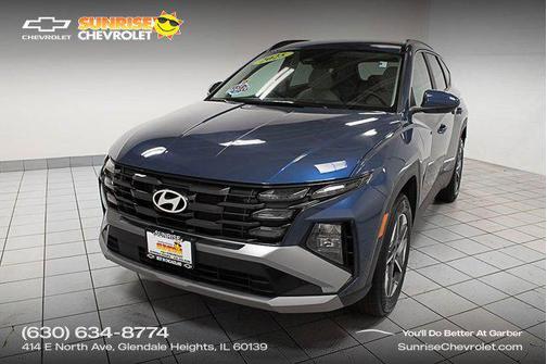 Atlantis Blue 2025 Hyundai TUCSON SEL