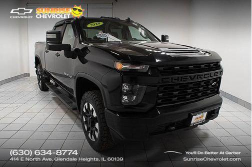 Black 2020 Chevrolet Silverado 2500 Custom