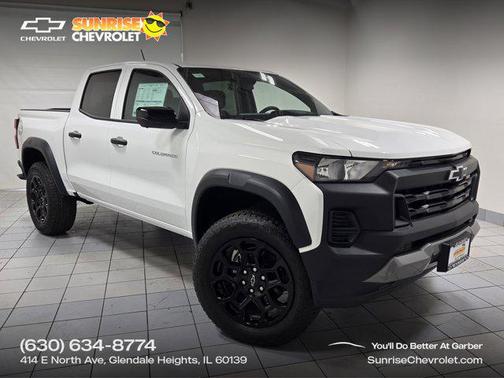 Summit White 2026 Chevrolet Colorado Trail Boss
