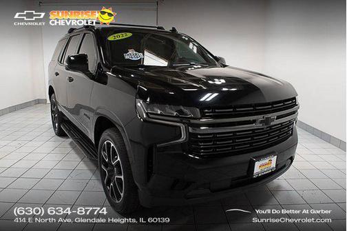 Black 2022 Chevrolet Tahoe 4WD RST