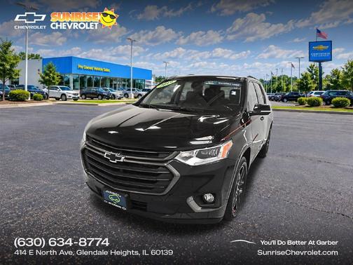 Mosaic Black Metallic 2019 Chevrolet Traverse Premier
