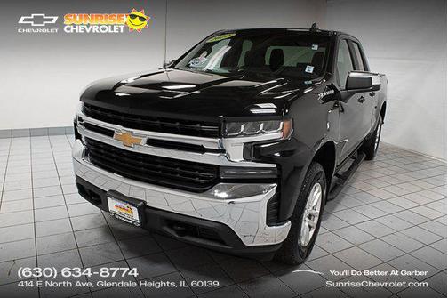 Black 2020 Chevrolet Silverado 1500 LT