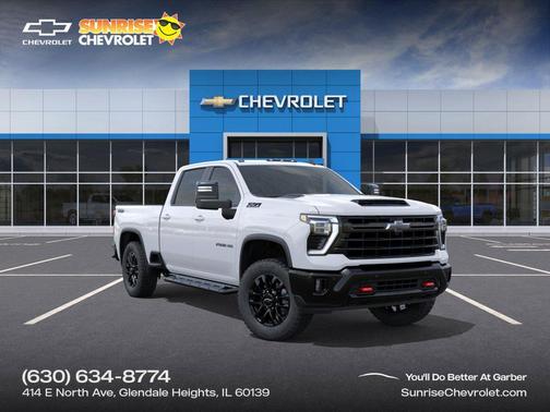 Summit White 2026 Chevrolet Silverado 2500 LT