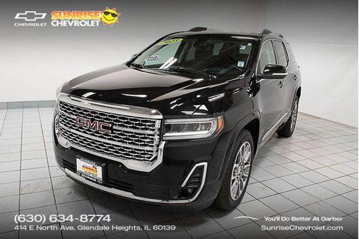 Ebony Twilight Metallic 2023 GMC Acadia Denali