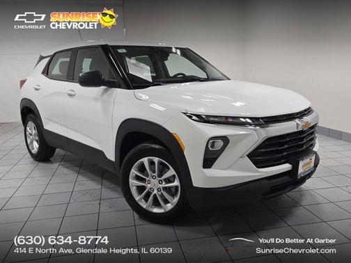 Summit White 2026 Chevrolet Trailblazer LS