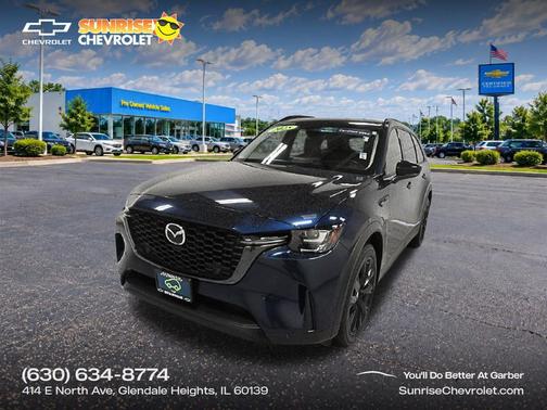 Deep Crystal Blue Mica 2025 Mazda CX-90 3.3 Turbo Premium Sport