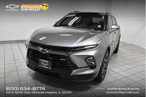 Sterling Gray Metallic 2024 Chevrolet Blazer RS