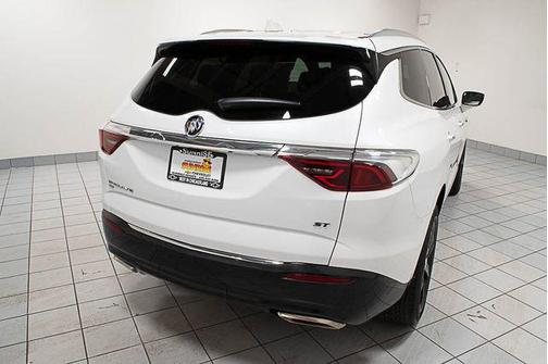 White Frost Tricoat 2023 Buick Enclave Essence AWD