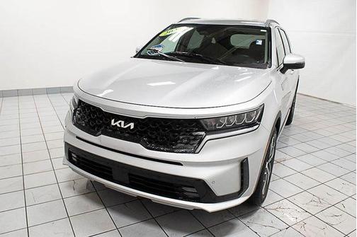 Silky Silver 2023 Kia Sorento Hybrid EX
