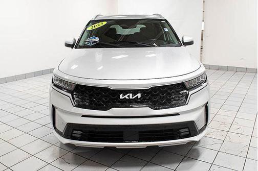 Silky Silver 2023 Kia Sorento Hybrid EX