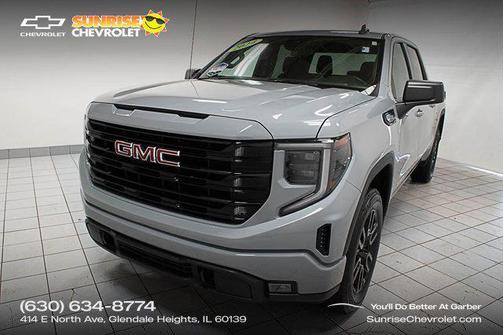Thunderstorm Gray 2024 GMC Sierra 1500 Elevation