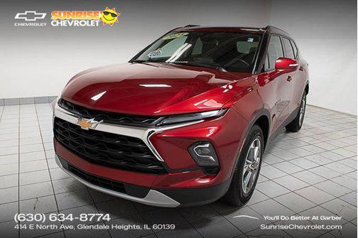 Radiant Red Tintcoat 2024 Chevrolet Blazer 3LT