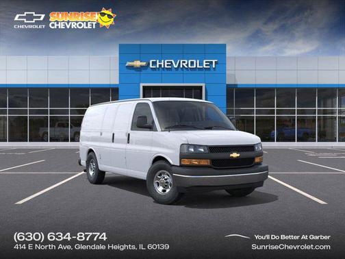 Summit White 2026 Chevrolet Express 2500 Work Van