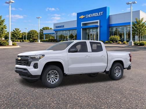 Summit White 2026 Chevrolet Colorado LT