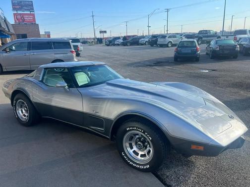 Silver 1978 Chevrolet Corvette Coupe