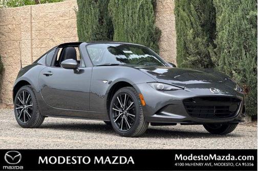 Machine Gray Metallic 2026 Mazda MX-5 Miata Grand Touring