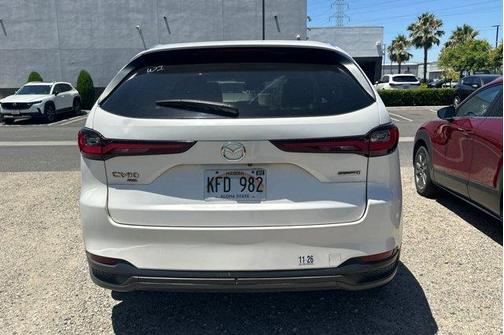 Rhodium White Metallic 2024 Mazda CX-90 SE