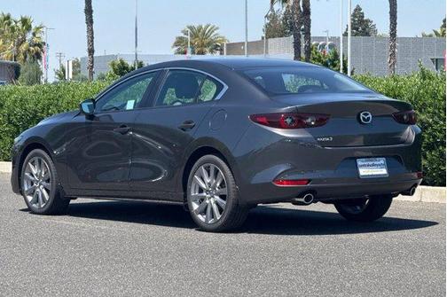 Machine Gray Metallic 2026 Mazda Mazda3 FWD w/Preferred Package