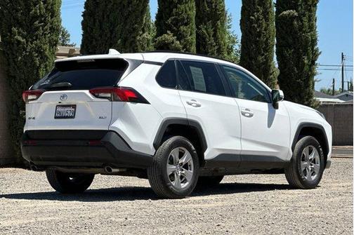 White 2022 Toyota RAV4 XLE