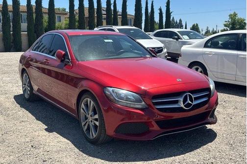 Red 2018 Mercedes-Benz C-Class C 300