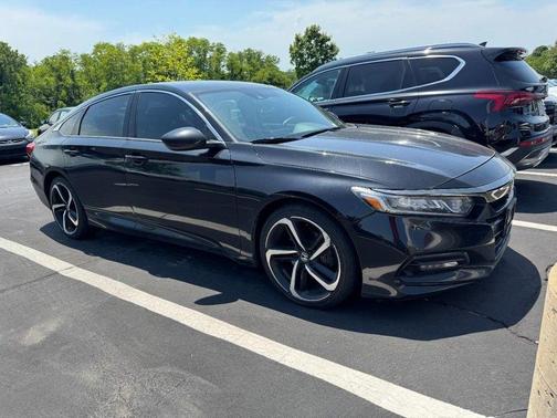 Crystal Black Pearl 2018 Honda Accord Sport