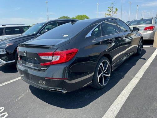 Crystal Black Pearl 2018 Honda Accord Sport