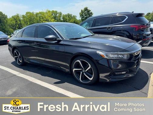 Crystal Black Pearl 2018 Honda Accord Sport