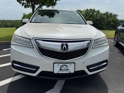 White Diamond Pearl 2014 Acura MDX 3.5L