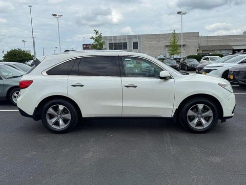 White Diamond Pearl 2014 Acura MDX 3.5L