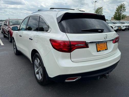 White Diamond Pearl 2014 Acura MDX 3.5L