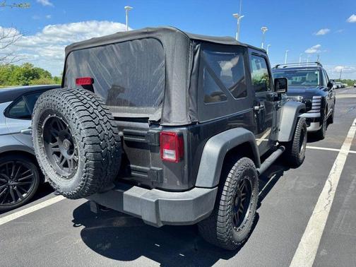 Granite Crystal Clearcoat Metallic 2017 Jeep Wrangler Sport