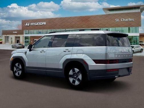 Shimmering Silver 2026 Hyundai SANTA FE HEV SEL