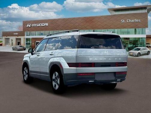 Shimmering Silver 2026 Hyundai SANTA FE HEV SEL