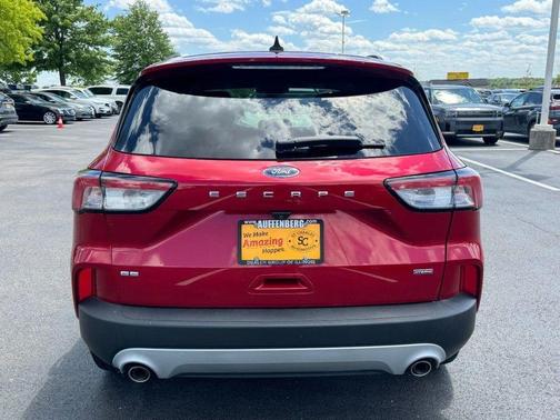 Rapid Red Metallic Tinted Clearcoat 2020 Ford Escape SE Sport Hybrid
