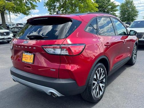 Rapid Red Metallic Tinted Clearcoat 2020 Ford Escape SE Sport Hybrid