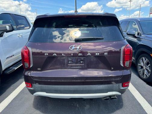 Burgundy 2020 Hyundai PALISADE SEL