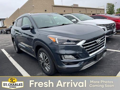 Dusk Blue 2021 Hyundai TUCSON Limited