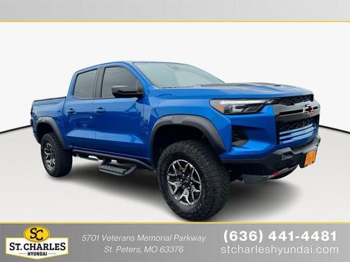 Glacier Blue Metallic 2024 Chevrolet Colorado ZR2