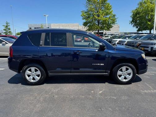 True Blue Pearlcoat 2015 Jeep Compass Sport