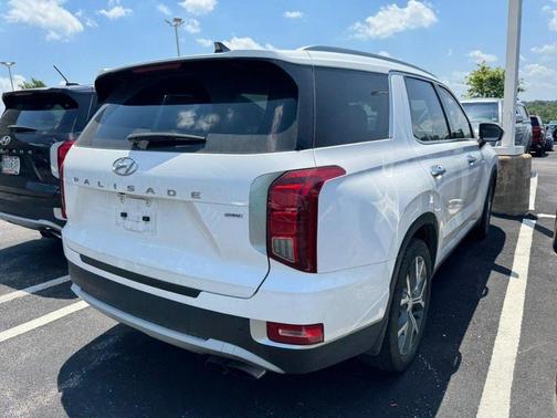 Hyper White 2021 Hyundai PALISADE SEL