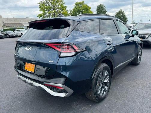 Blue 2023 Kia Sportage Hybrid SX-Prestige