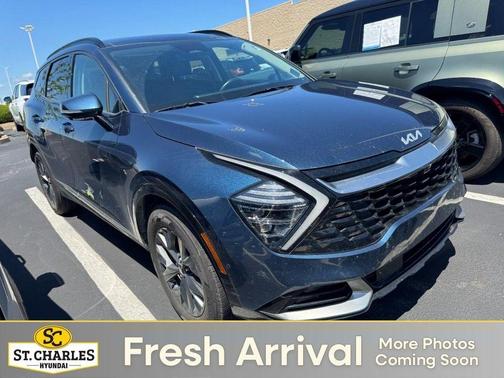 Blue 2023 Kia Sportage Hybrid SX-Prestige