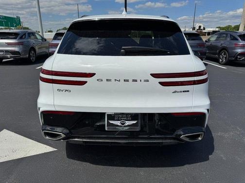 Alta White 2026 Genesis GV70 3.5T Sport Prestige